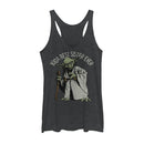 Women's Star Wars Yoda Best Sister Ever Racerback Tank Top