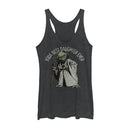 Women's Star Wars Yoda Best Daughter Ever Racerback Tank Top