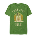 Men's Star Wars Yoda Best Uncle Cartoon T-Shirt