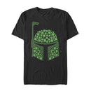 Men's Star Wars St. Patrick's Boba Fett Clover T-Shirt