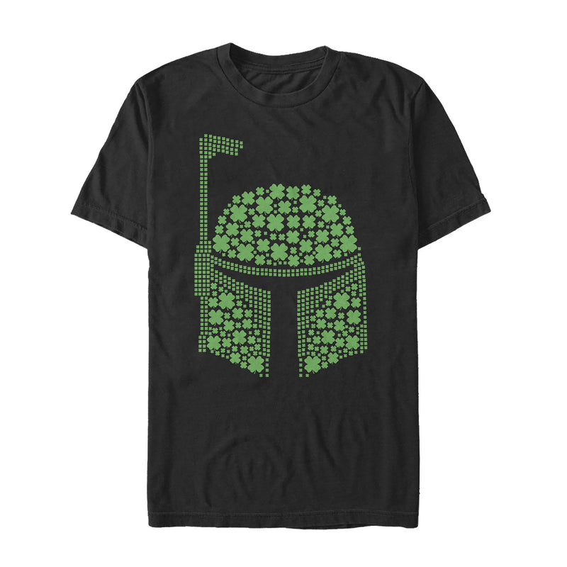 Men's Star Wars St. Patrick's Boba Fett Clover T-Shirt