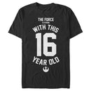 Men's Star Wars Force Is Strong With This 1Year Old Rebel Logo T-Shirt