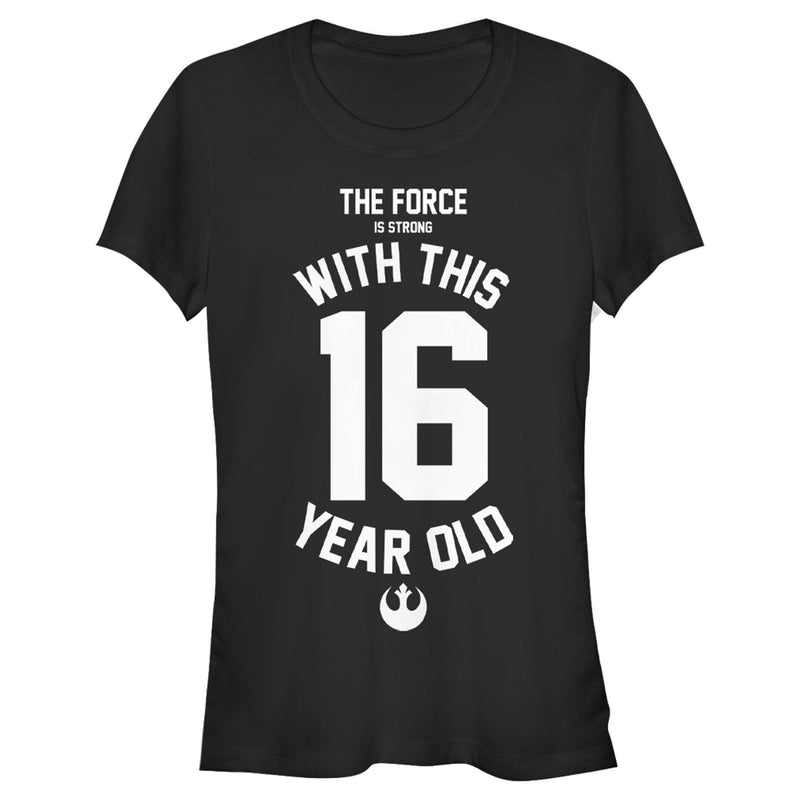 Junior's Star Wars Force Is Strong With This 1Year Old Rebel Logo T-Shirt