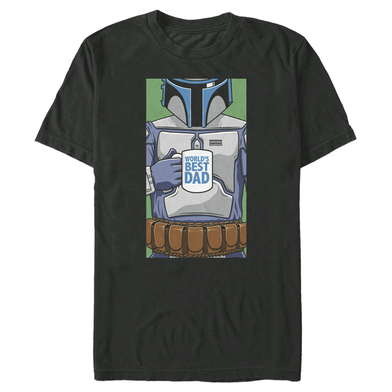 Men's Star Wars Boba Fett World's Best Dad T-Shirt