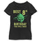 Girl's Star Wars Yoda Best 8th Birthday You Will Have Stencil T-Shirt