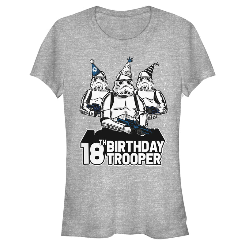 Junior's Star Wars Stormtrooper Party Hats Trio 18th Birthday Trooper T-Shirt