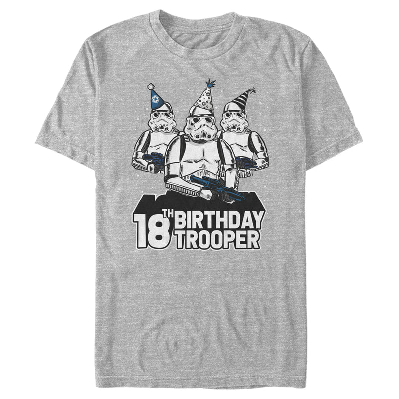 Men's Star Wars Stormtrooper Party Hats Trio 18th Birthday Trooper T-Shirt