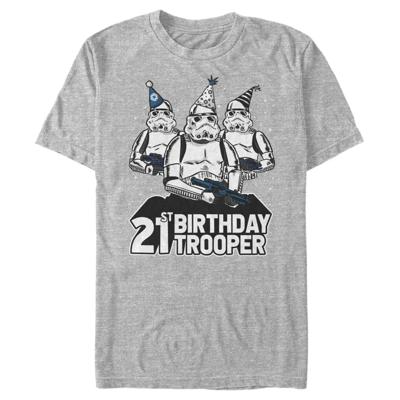 Men's Star Wars Stormtrooper Party Hats Trio 21st Birthday Trooper T-Shirt