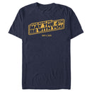 Men's Star Wars May the 4th Be With You 2020 Banner T-Shirt