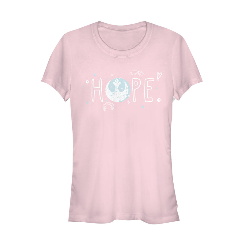 Junior's Star Wars Rebel Hope Symbol T-Shirt