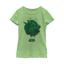 Girl's Star Wars Unifying Yoda Collage T-Shirt
