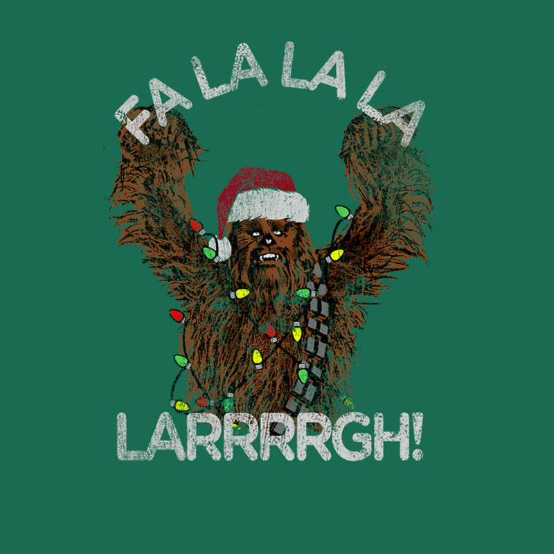 Men's Star Wars Christmas Chewie Fa La La T-Shirt