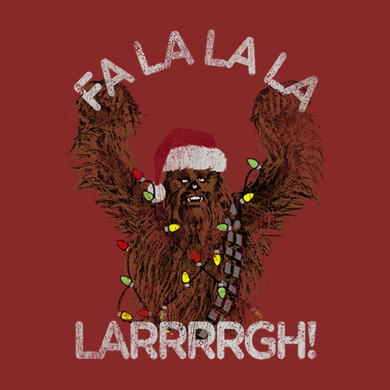 Women's Star Wars Christmas Chewie Fa La La T-Shirt
