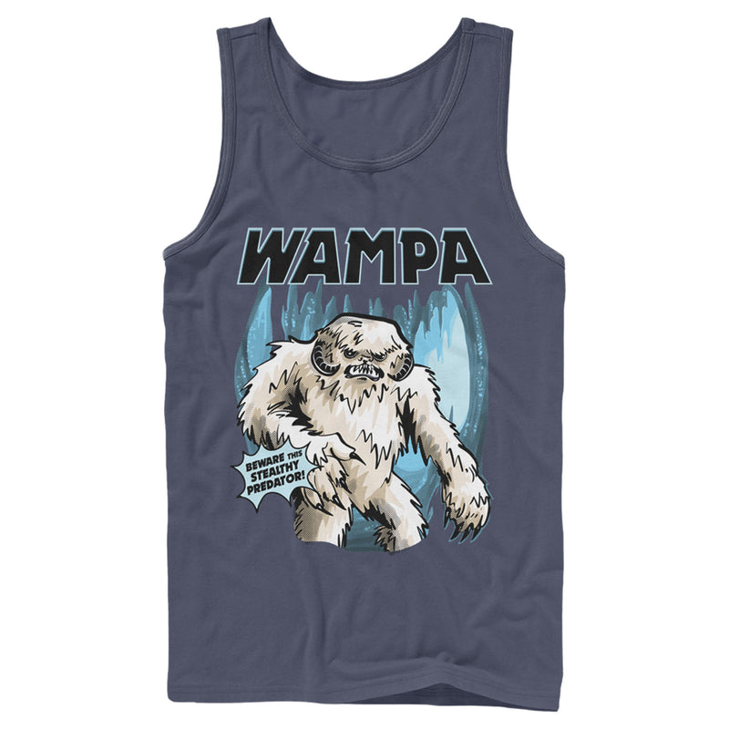 Men's Star Wars Wampa Beware This Stealthy Predator Tank Top