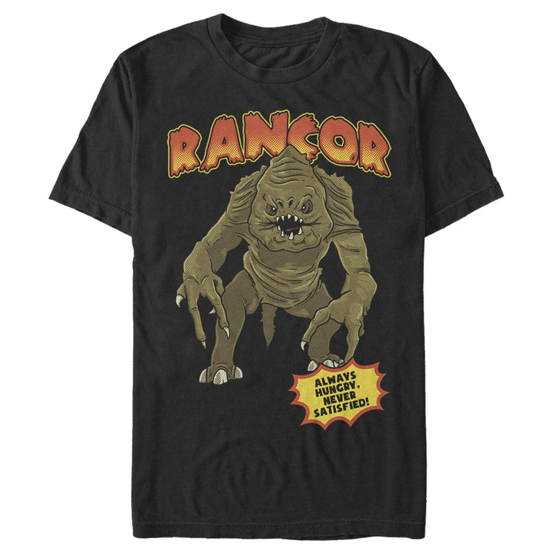 Men's Star Wars Rancor Always Hungry Never Satisfied T-Shirt