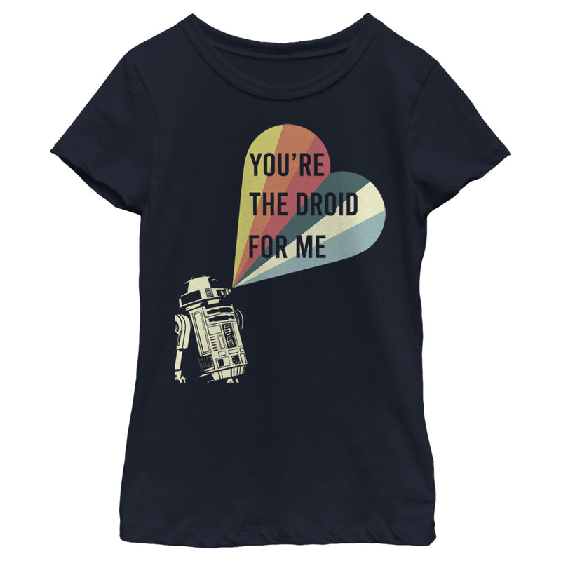 Girl's Star Wars You're the Droid For Me T-Shirt