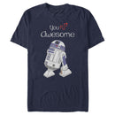 Men's Star Wars Valentine's Day You R2 Awesome T-Shirt