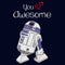 Men's Star Wars Valentine's Day You R2 Awesome T-Shirt