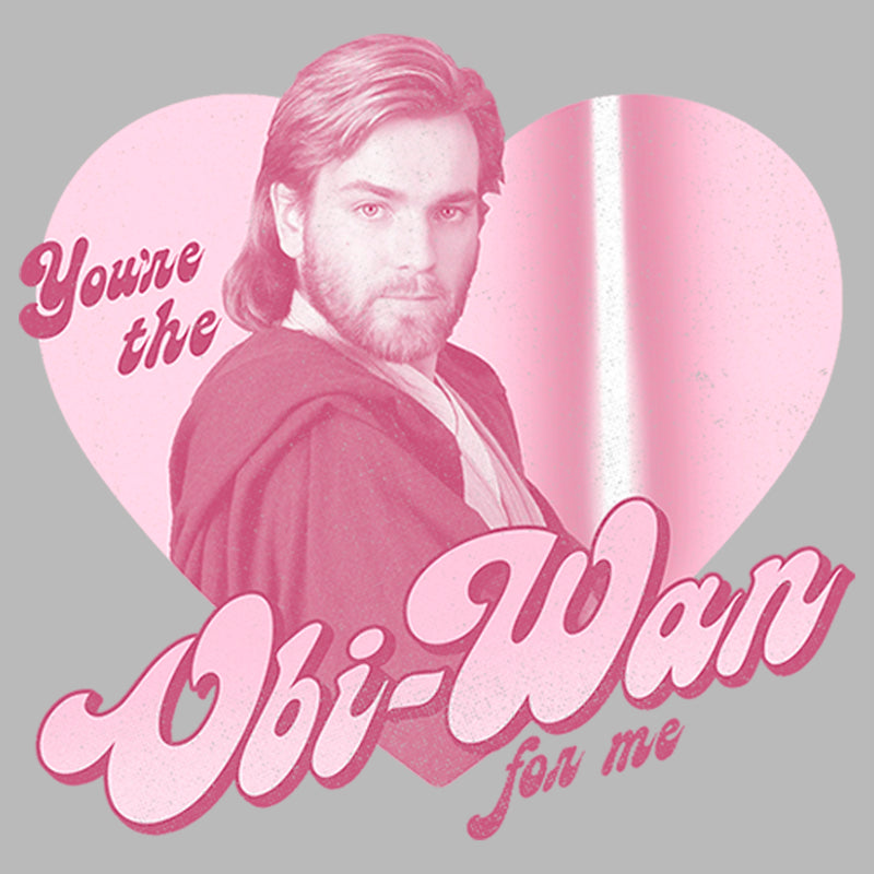 Junior's Star Wars Valentine's Day You're the Obi-Wan for Me T-Shirt