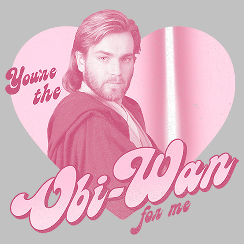 Women's Star Wars Valentine's Day You're the Obi-Wan for Me T-Shirt