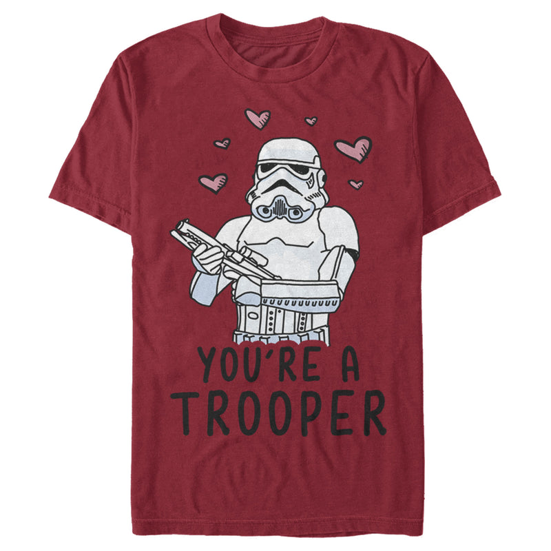 Men's Star Wars Valentine's Day You're A Trooper T-Shirt