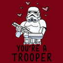 Men's Star Wars Valentine's Day You're A Trooper T-Shirt