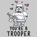 Men's Star Wars Valentine's Day You're A Trooper Sweatshirt