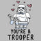Men's Star Wars Valentine's Day You're A Trooper Long Sleeve Shirt