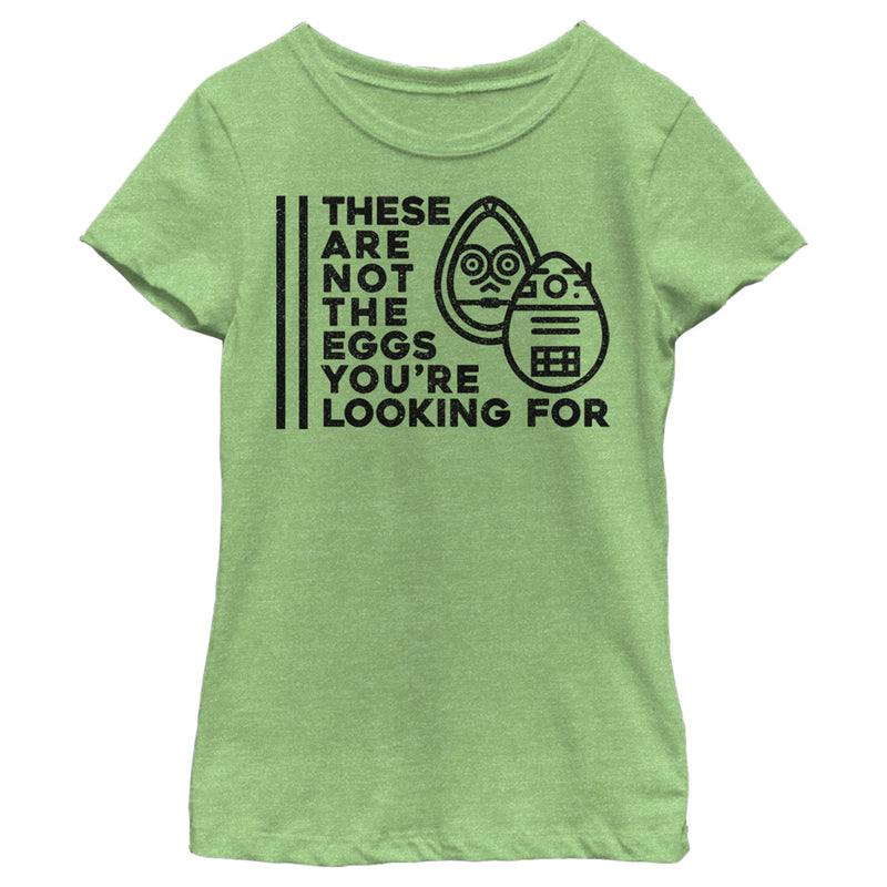 Girl's Star Wars Easter These Are Not The Eggs You're Looking For T-Shirt