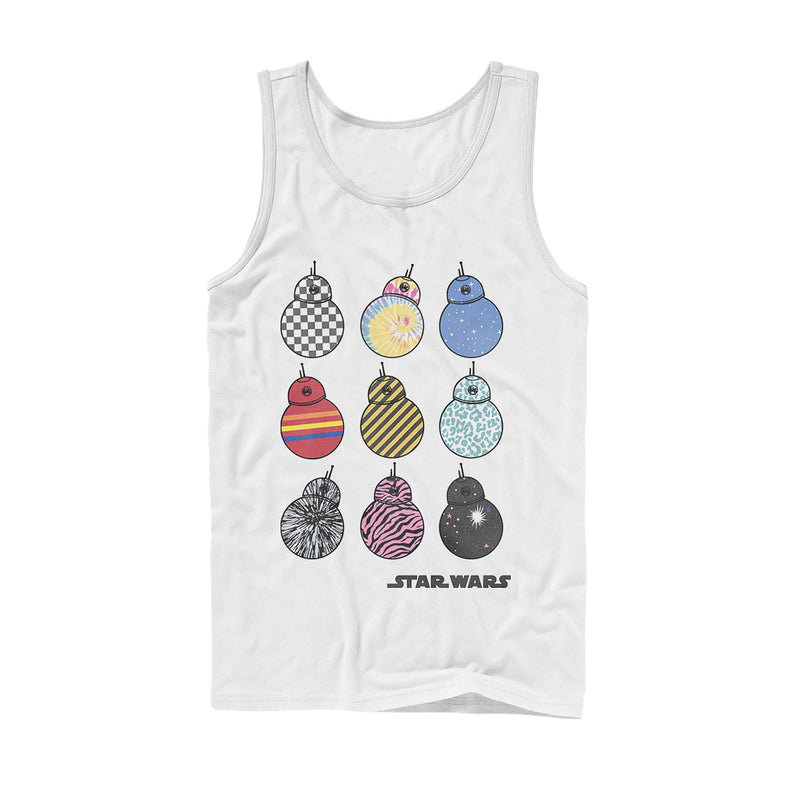 Men's Star Wars: The Rise of Skywalker BB-8 Fashion Tank Top