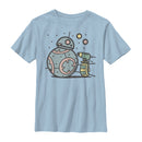 Boy's Star Wars: The Rise of Skywalker Droid Cuties T-Shirt