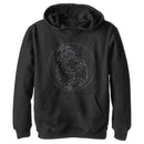 Boy's Star Wars: The Rise of Skywalker BB-8 Starry Constellation Pull Over Hoodie