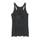 Women's Star Wars: The Rise of Skywalker BB-8 Starry Constellation Racerback Tank Top