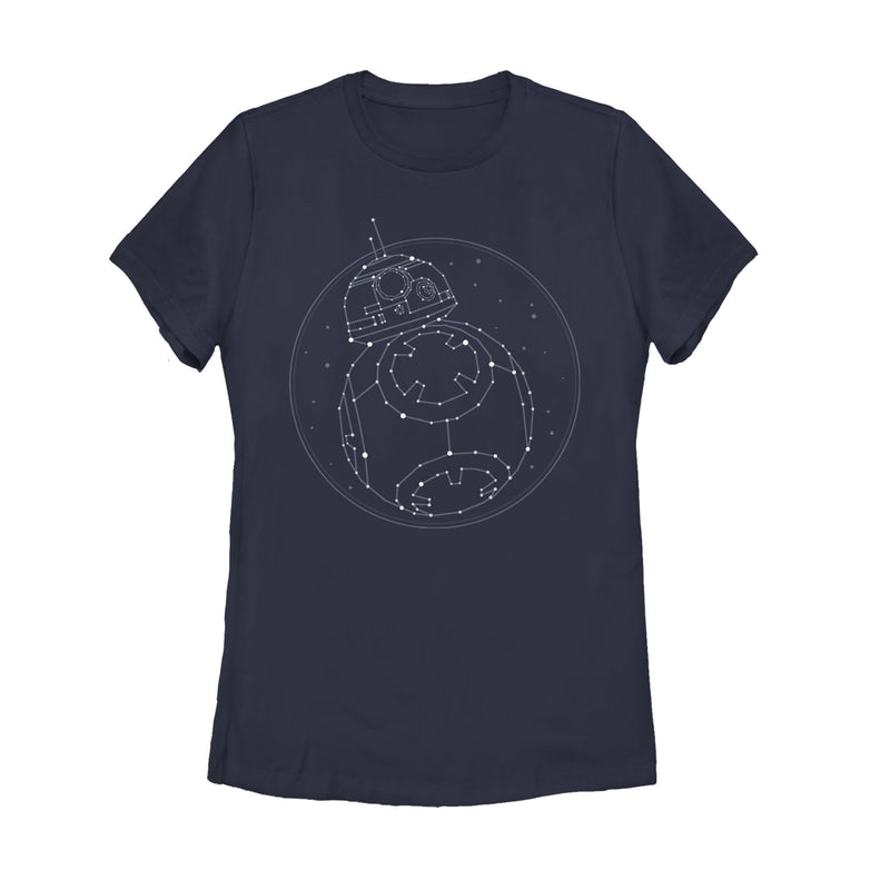 Women's Star Wars: The Rise of Skywalker BB-8 Starry Constellation T-Shirt