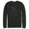 Men's Star Wars: The Rise of Skywalker BB-8 Starry Constellation Long Sleeve Shirt