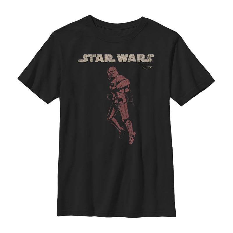 Boy's Star Wars: The Rise of Skywalker Retro Sith Trooper Flight T-Shirt
