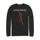 Men's Star Wars: The Rise of Skywalker Retro Sith Trooper Flight Long Sleeve Shirt