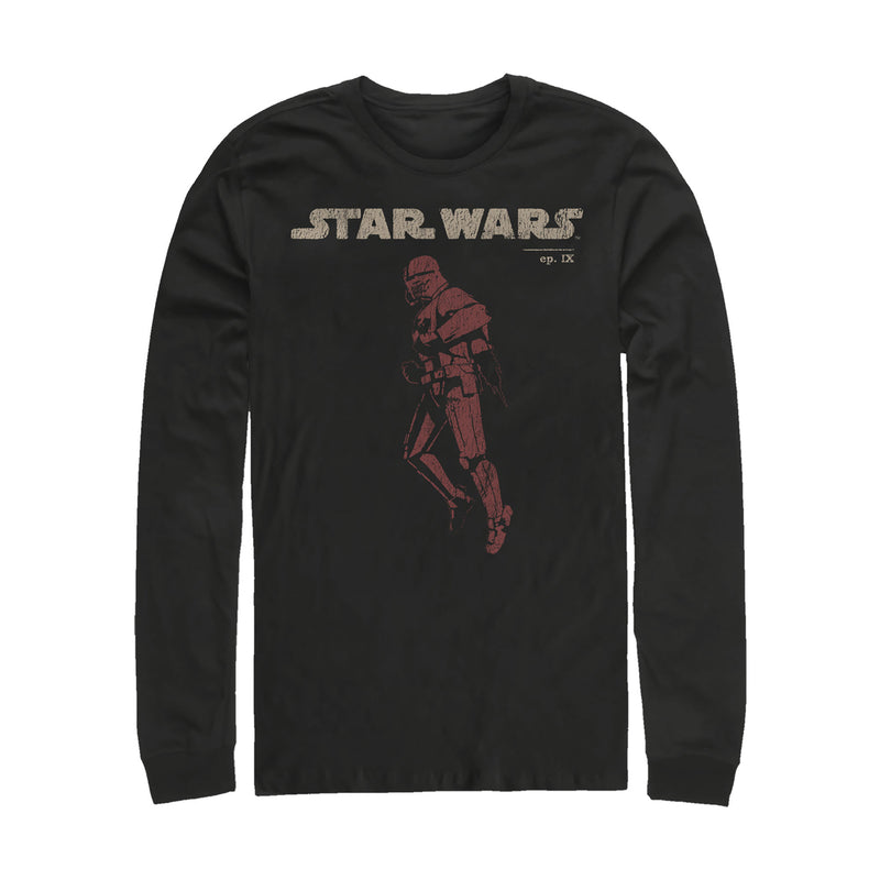 Men's Star Wars: The Rise of Skywalker Retro Sith Trooper Flight Long Sleeve Shirt