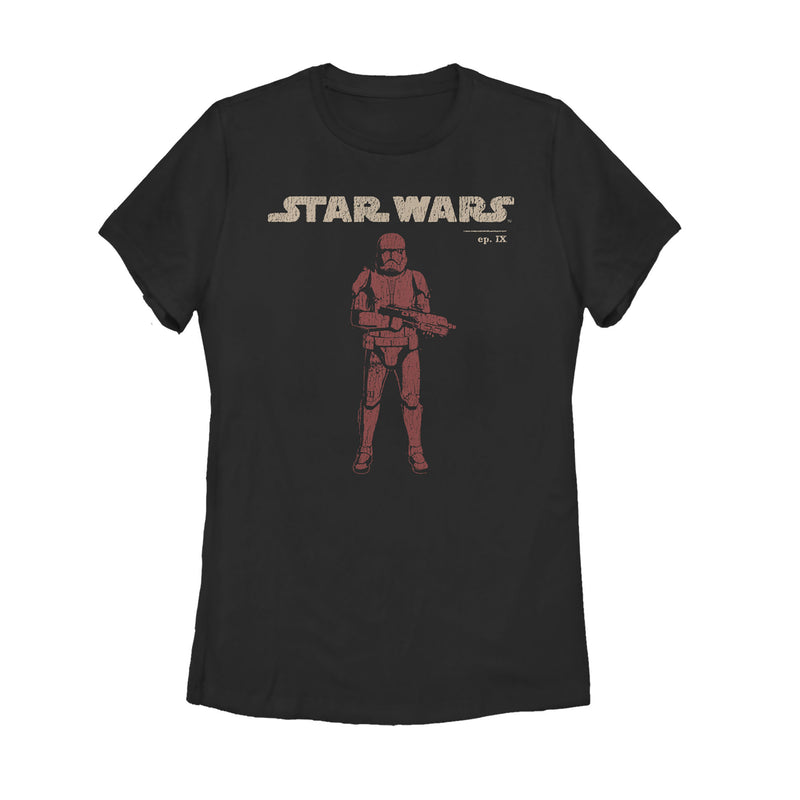 Women's Star Wars: The Rise of Skywalker Retro Sith Trooper T-Shirt