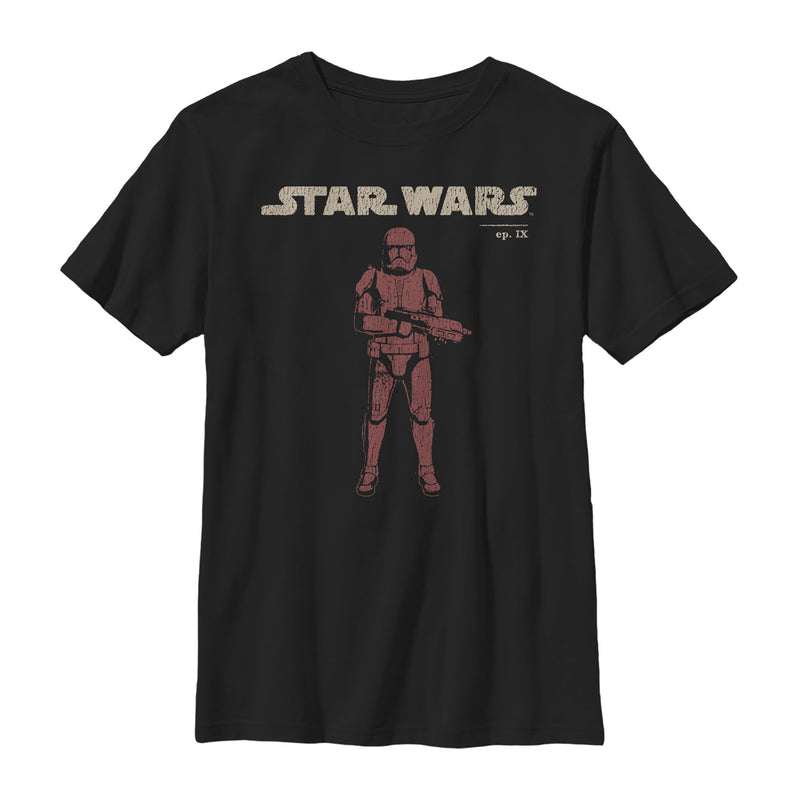 Boy's Star Wars: The Rise of Skywalker Retro Sith Trooper T-Shirt