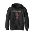 Boy's Star Wars: The Rise of Skywalker Retro Sith Trooper Pull Over Hoodie