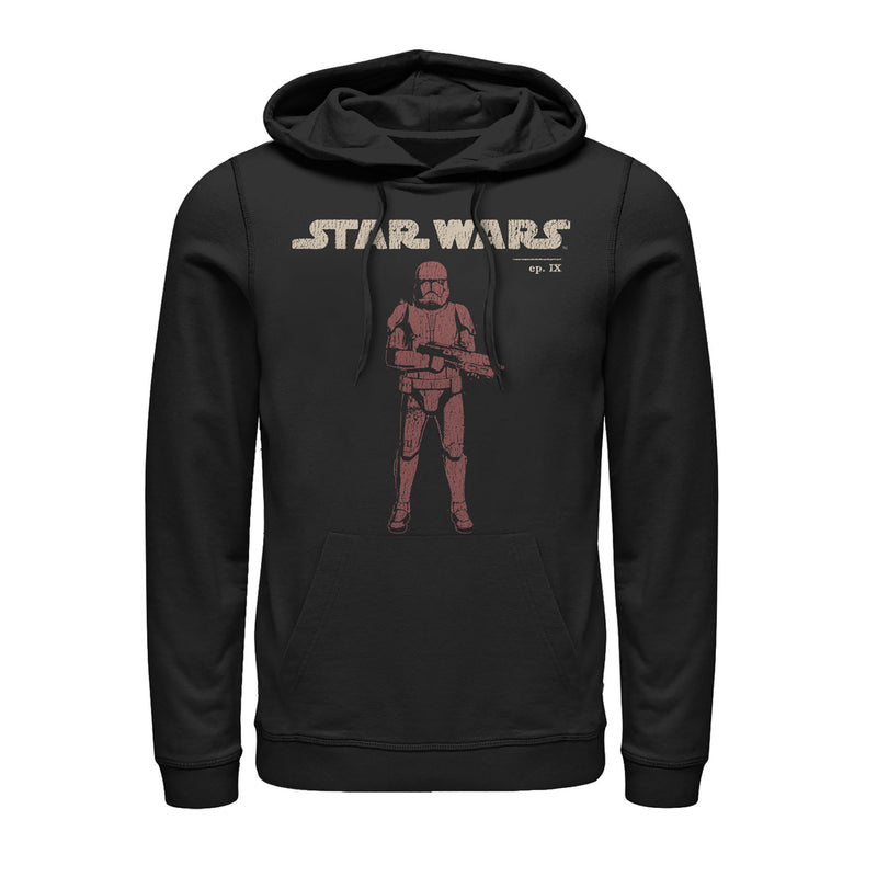 Men's Star Wars: The Rise of Skywalker Retro Sith Trooper Pull Over Hoodie