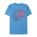 Men's Star Wars: The Rise of Skywalker Ombre Millennium Falcon T-Shirt