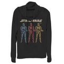 Junior's Star Wars: The Rise of Skywalker Stormtrooper Trio Cowl Neck Sweatshirt