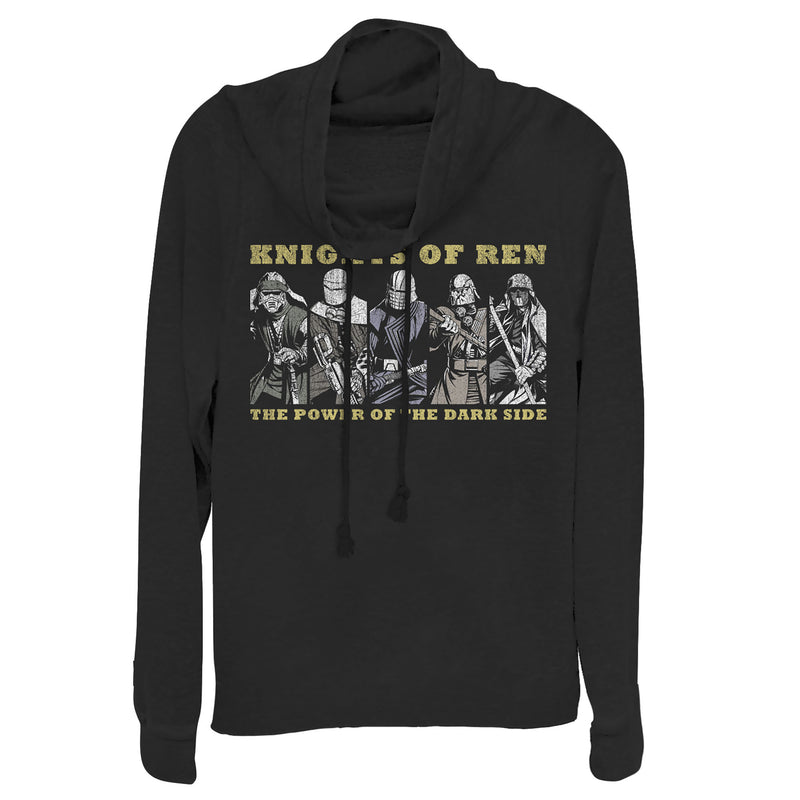 Junior's Star Wars: The Rise of Skywalker Knights of Ren Power Cowl Neck Sweatshirt