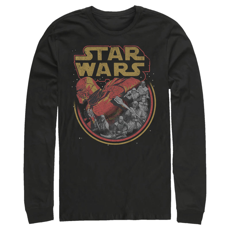 Men's Star Wars: The Rise of Skywalker Retro Knights of Ren Long Sleeve Shirt