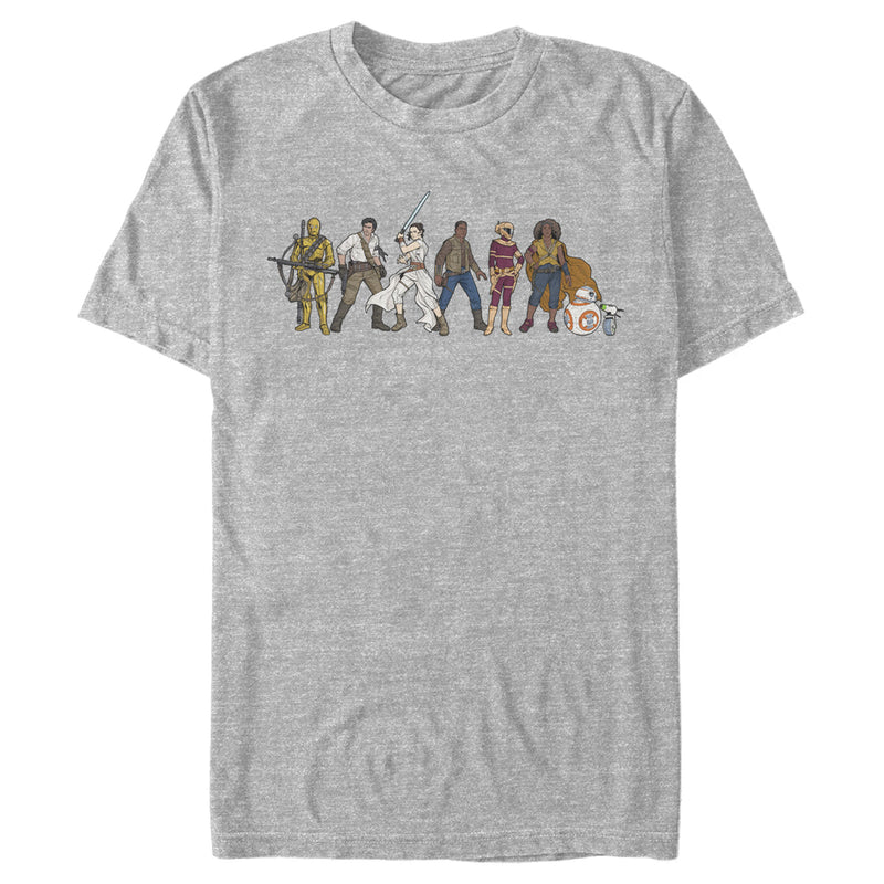 Men's Star Wars: The Rise of Skywalker Rebel Line T-Shirt