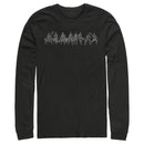 Men's Star Wars: The Rise of Skywalker Knights of Ren Line Long Sleeve Shirt