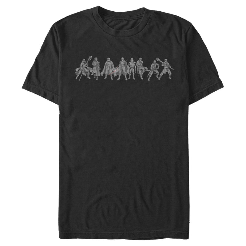 Men's Star Wars: The Rise of Skywalker Knights of Ren Line T-Shirt