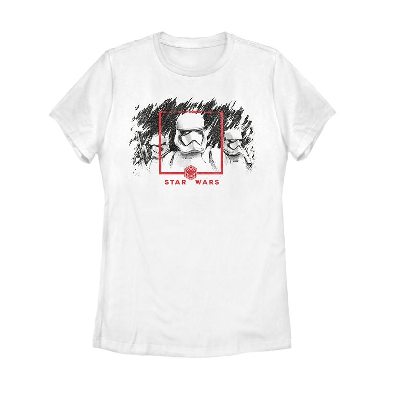 Women's Star Wars: The Rise of Skywalker Stormtrooper Smudge T-Shirt